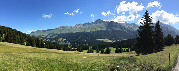 Globi-Wanderweg Lenzerheide Panorama